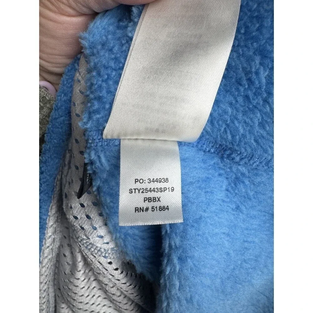 Patagonia Women's Blue Re-Tool Snap-T Long Sleeve Pullover Fleece Size XL